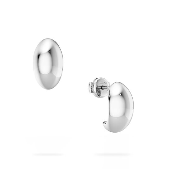 Birks Essentials Silver Bombe Earrings image number 0